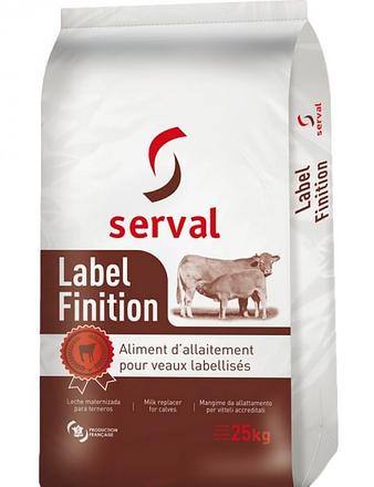 Заменитель молока для телят ЗЦМ (СОМ 60%) Лейбл Финишн (Serval, Франция)